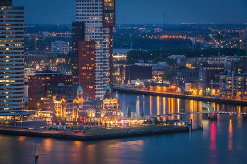 Hotel New York vom Euromast aus