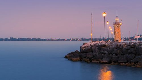 Une soirée au phare de Desenzano sur Henk Meijer Photography
