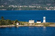 Lighthouse in the Oslofjord van Rico Ködder thumbnail