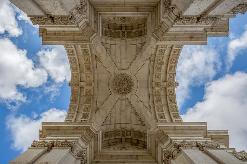 Arco da Rua Augusta á Lisbonne par MS Fotografie | Marc van der Stelt