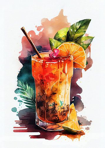 Tropisch ontsnappingsdrankje