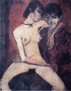 Liebespaar, Otto Mueller - ca.1920