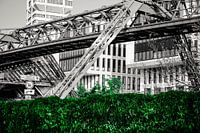 Die grüne Meile unter der Schwebebahn