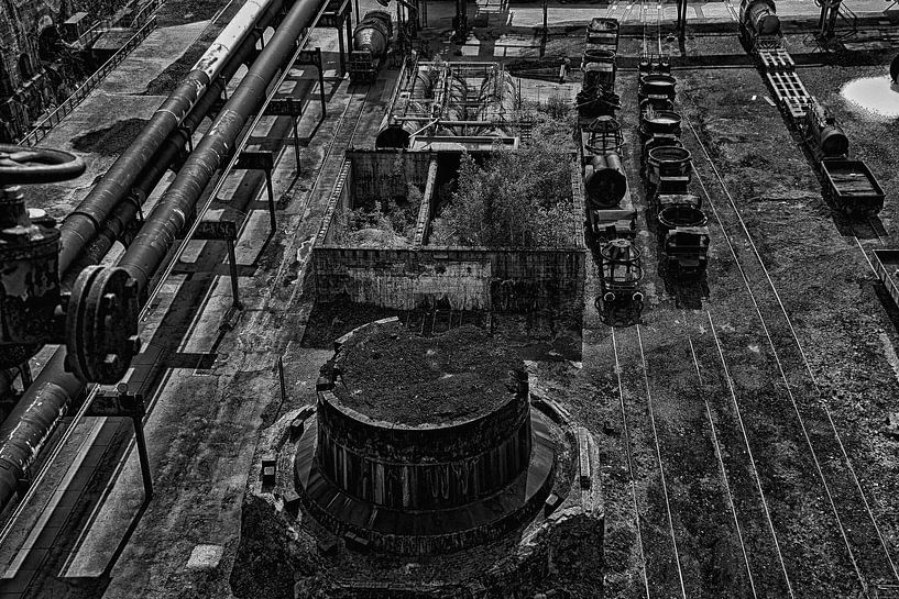 Henrichshütte Hattingen Draufsicht von Petra Dreiling-Schewe