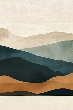 Mountainous Tranquillity, eine minimalistische Erkundung der Natur von Thea
