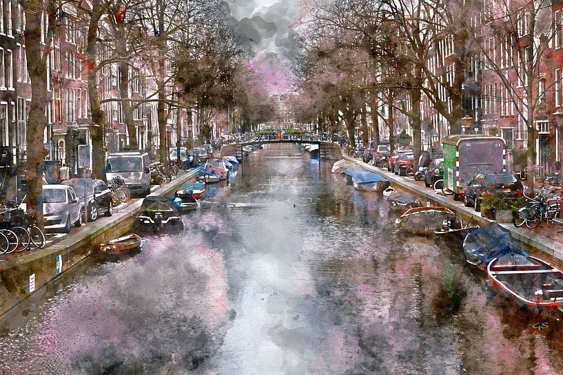 Amsterdamse Grachten van gea strucks