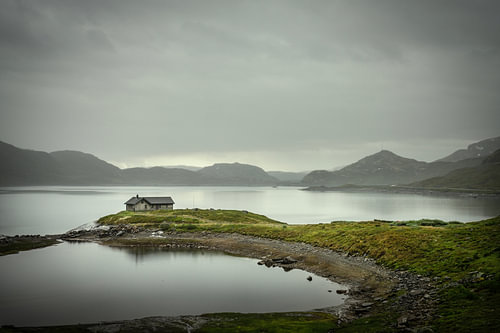 Het meer van Tyin, Noorwegen