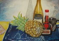 Stilleven met ananas