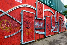 The Shankill Road in Belfast Ireland by Roland Brack