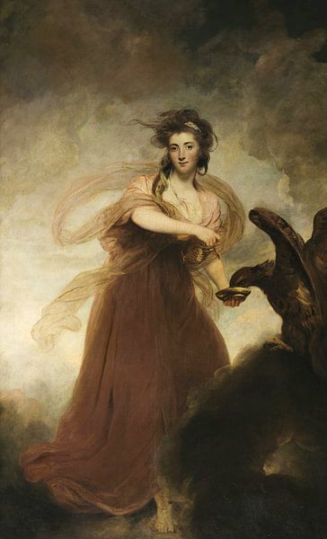 Frau Musters als Hebe, Joshua Reynolds von Meisterhafte Meister