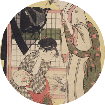 Ca bon no zu = [Picture of the middle class], Kitagawa, Utamaro (1753?-1806), (Artist), Date Created