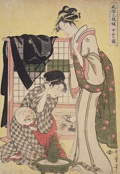 Ca bon no zu = [Picture of the middle class], Kitagawa, Utamaro (1753?-1806), (Artist), Date Created
