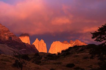 Goodmorning Torres del Paine! van Eefje's Images