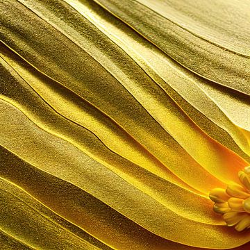 Macro Hypericum bloem van Chromatic Fusion Studio