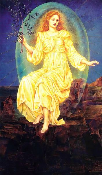 Lux in Tenebris - Evelyn De Morgan von Accessible Art