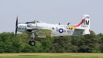 Douglas A-1D Skyraider (AD-4N). van Jaap van den Berg