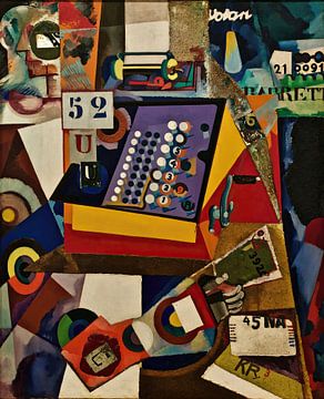 Untitled - Cash Register (ca. 1917) by Amadeo de Souza-Cardos by Peter Balan