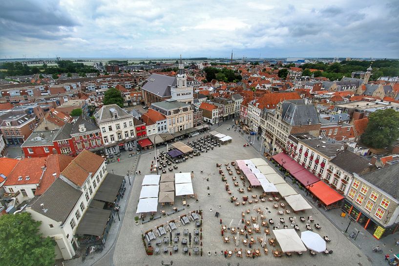 Grote Markt Bergen op Zoom par Sabina Meerman