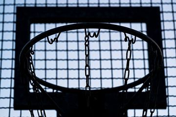Panier de basket-ball sur Stephan Zaun