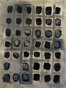 Modernes und abstraktes asymmetrisches Muster