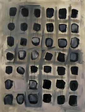 Modern en abstract a-symmetrisch patroon van Studio Allee