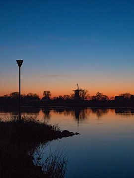 Molen Welsum over de IJssel van Foto Arend-Jan