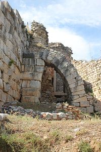 Stützbogen am Amphietheater - Philippi / Φίλιπποι (Daton) - Griechenland