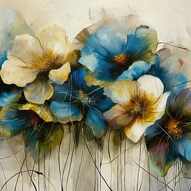 Bouquet de fleurs sur Rene Ladenius Digital Art