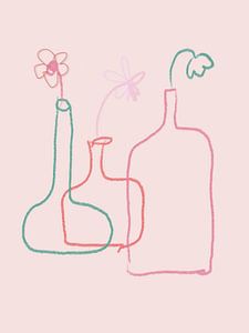 Illustration abstrakt böhmisch