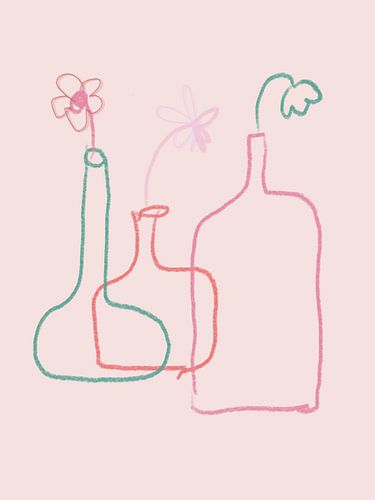 Illustration abstrakt böhmisch