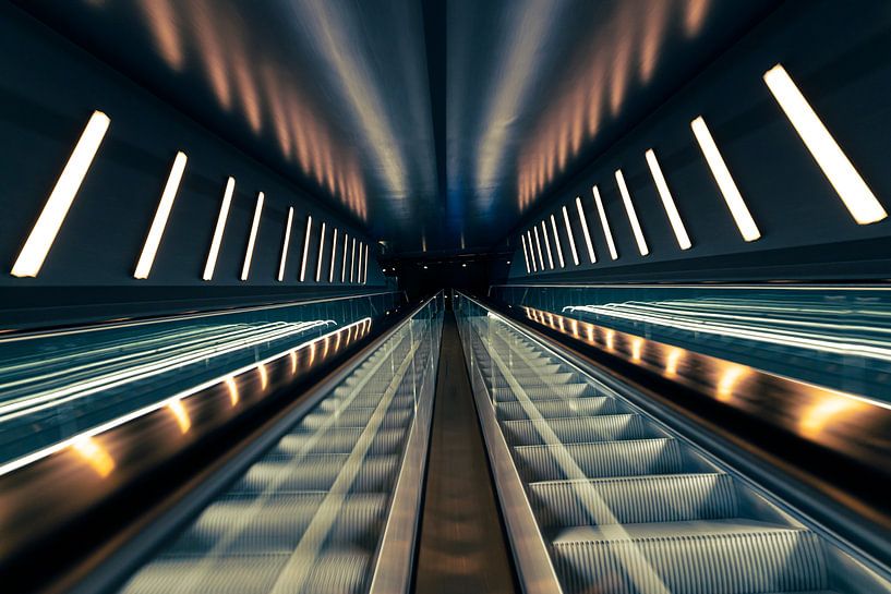 Escalator Forum Groningen (Netherlands) by Marcel Kerdijk