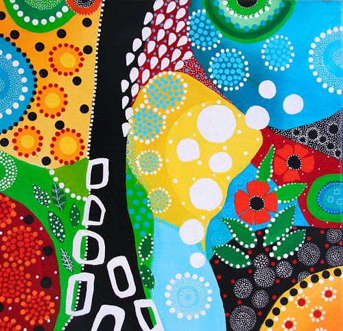 Luminous Colour and Shape Composition No.4