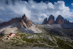 Vue sur les Dolomites