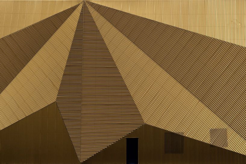 Wall detail with door by Theo Luycx