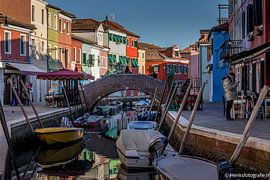 Graben in Burano von Henk Veenstra