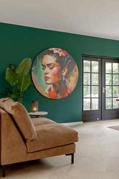 Customer photo: Modern portrait of Frida by Roger VDB