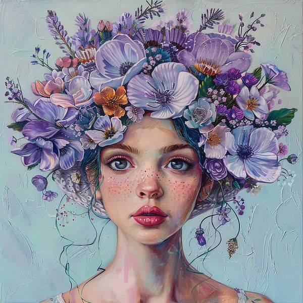Blumenmädchen von Esther Sigger