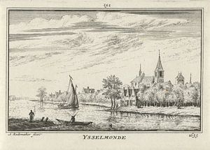 Abraham Rademaker, Ansicht von IJsselmonde, 1633