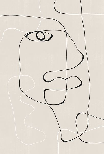 Abstract Face No1., THE MIUUS STUDIO by 1x