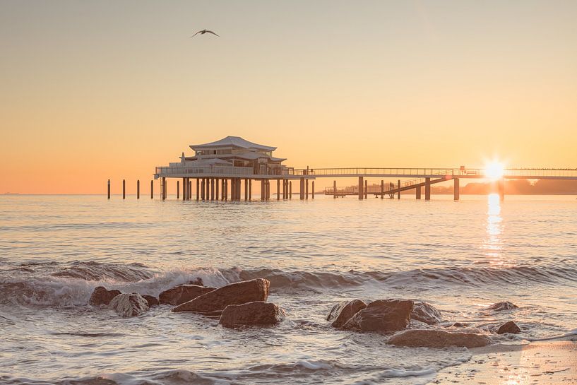 Magic morning in Timmendorfer Strand by Ursula Reins