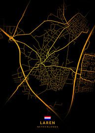 Laren Stadtplan von Kenda Maruyama