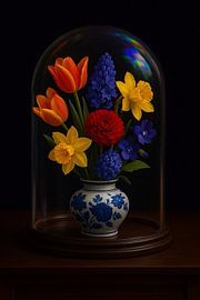 Flower Light VII - Spring flame by Studio Juna