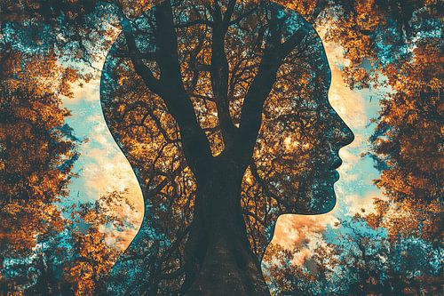 levensboom de mens en het bos