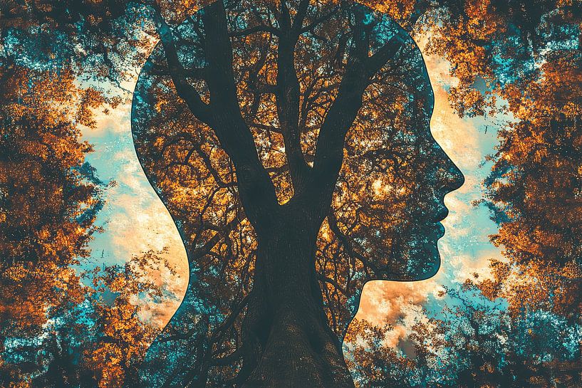 arbre de vie l'homme et la foret par Egon Zitter