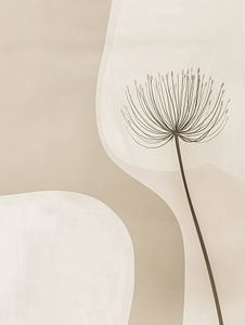 Trockenblume abstrakt
