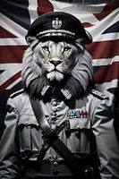 Lion soldier funny