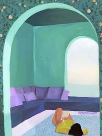 Eine ruhige Leseecke von Osheensgallery