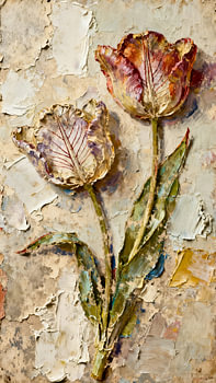 Tulpen in Feuer und Mondlicht
