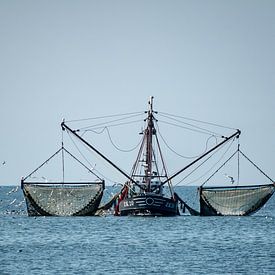 Fishingboat by Margreet Boersma