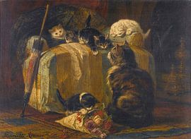 Henriëtte Ronner-Knip - Slecht gedrag